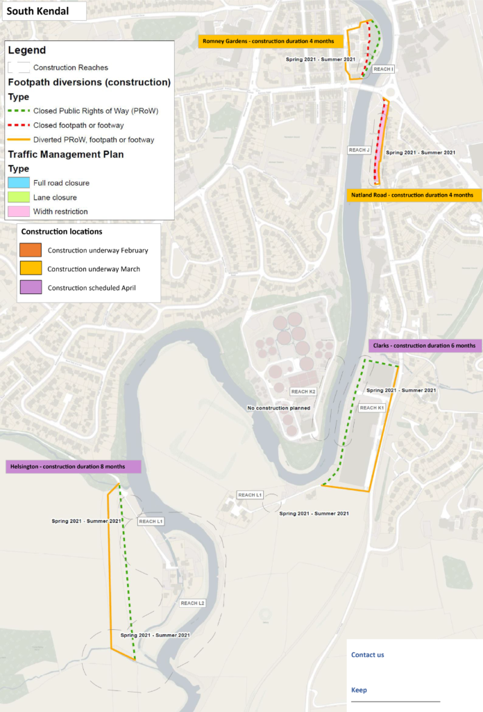 Kendal Flood Risk Management Scheme The Flood Hub