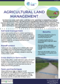 Agricultural Land Management – Natural Flood Management