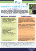 Community Flood Telemetry