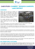 Community Resilience Case Study: Keswick Campsite, Lake District