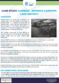 Community Resilience Case Study: Keswick Campsite, Lake District