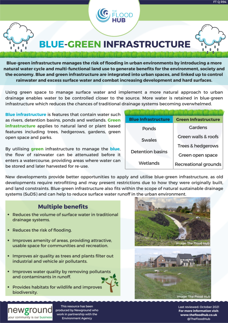 How Blue-Green Infrastructure Helps Reduce Flood Risk and Improve Urban ...