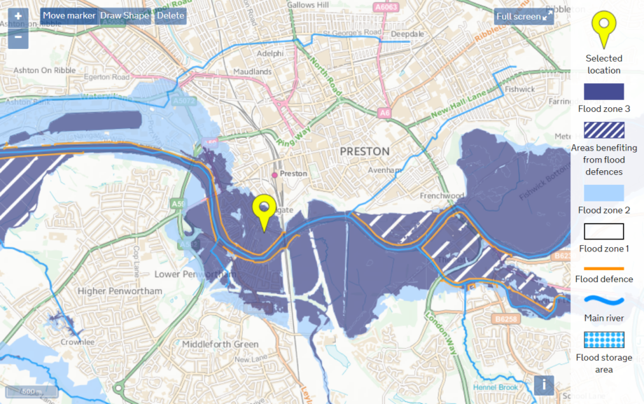 Flood Map For Planning