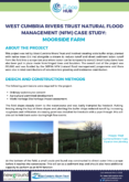 Natural Flood Management Case Study: Moorside Farm