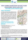 Natural Flood Management Case Study: Row End Water Storage Area