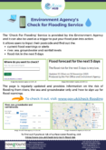 Environment Agency’s Check for Flooding Service