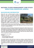 Natural Flood Management Case Study: Birds Park Reservoir, Kendal