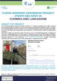 Flood Warning Expansion Project (FWEP) Delivery in Cumbria  Lancashire Case Study