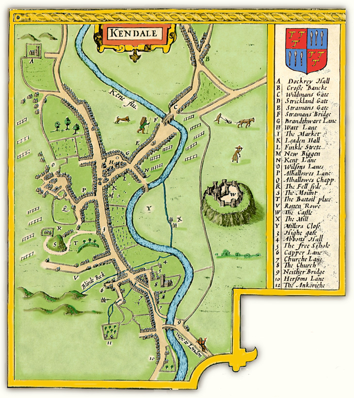 John Speed Map 1611-12