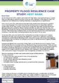 Property Flood Resilience Case Study: Hest Bank, Lancashire