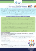 Engagement Key Themes