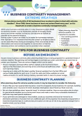 Business Continuity Management – Extreme Weather