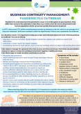 Business Continuity Management – Pandemic Virus Outbreak